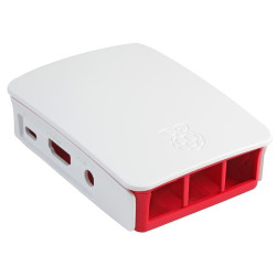 Raspberry Pi 3 Case - White/Red