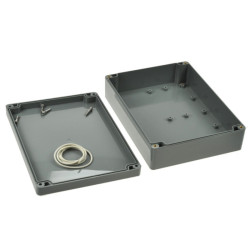 OBUDOWA G3122 ABS 200x150x55mm IP65 CIEMNOSZARA UNIWERSALNA