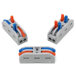 2-Way Fast Wire Connectors - Pack of 3