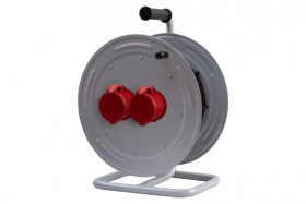 Rozgałęźnik na bębnie metalowym MAKARA-370 2x16A 5p IP44