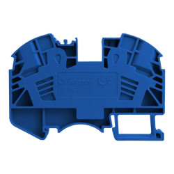 Złączka szynowa przelotowa zaciskowa niebieska 16mm2 1P DS16-01P-12-00A(H)