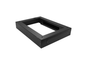 Cokół do szaf stojących 19, szer. 600 x głęb. 800 mm x wys. 100mm, kolor czarny SA-CS-SS-600-800-C