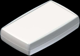 ABS enclosure, (L x W x H) 115 x 70 x 24 mm, light gray/white, MTN01-B.30