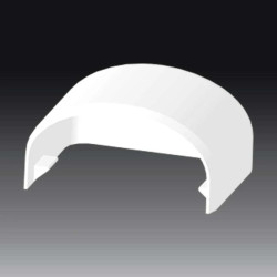 Pokrywa końcowa dla kanałów LE 40 biała 8751_HB