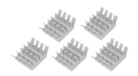 Opencircuit Aluminum heatsinks 14x13x6mm - 5 pieces