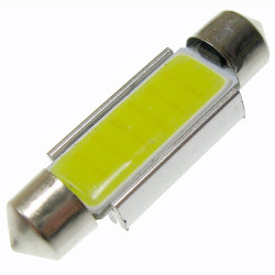Dioda LED C5W 39mm COB-12SMD CAN CANBUS żarówka Biała 12V