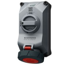 Gniazdo 32A Gniazdo 400 V 5P MENNEKES Montaż ścienny IP69