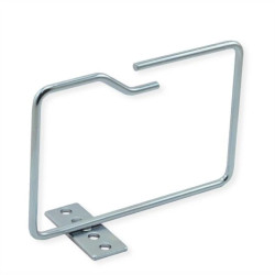 Menedżer kabli 19, 140x100 mm, metalowy