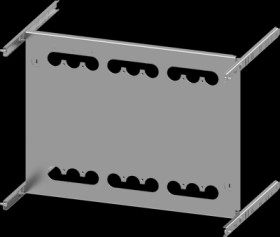 Mounting plate, metal, (L x W x H x D) 600 x 600 x 400 x 400 mm, for 3VA13 (400A)/3VA14 (630A)/3VA23 (400A)/3VA24 (630A), 8PQ600
