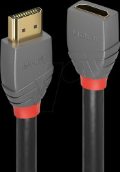 36475 HDMI extension cable - Anthra Line, 4K 60 Hz 0.50 m