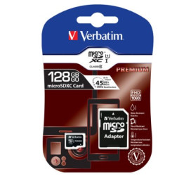 PAMIEC SDXC MICRO 128GB CL10 VERBATIM+AD