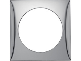 Integro Ramka 1 pojedyncza chrom 918272518 HAGER