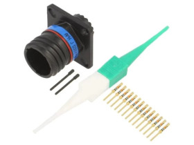 Złącze militarne rozmiar 11 MIL-DTL-38999 Series III D38999/20ZB35PN