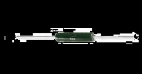 4R7 Ohms 7 Watts 200V 5% W22 series resistor - Welwyn