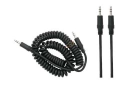 KABEL 3.5 JACK WT-WT. 5.0m SKRĘCANY