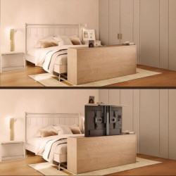 Uchwyt elektryczny wysuwany do telewizora Maclean, TUYA, 37-80, VESA 600x400, max 60kg, MC-866T