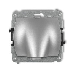 TREND Mechanizm wypustu kablowego srebrny metalik 7WPK