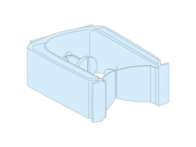 Pionowe obejmy kablowe 12sztuk 04262 SCHNEIDER ELECTRIC
