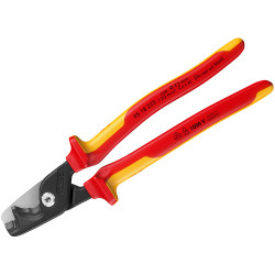 Knipex 95 18 225 VDE StepCut&#xAE; XL Cable Shears 225mm