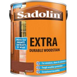 Sadolin 5013000 Extra Durable Woodstain Redwood 5 litre
