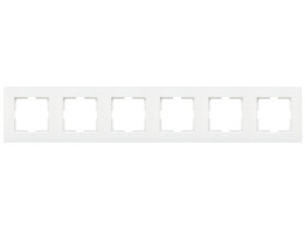 KARRE Ramka 6 sześciokrotna biała 90960265 VIKO PANASONIC