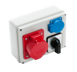 VIPLAST Rozdzielnica Gniazdo 32/5 + 250V + 0-1