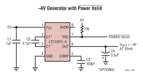 Switched Capacitor Regulated Voltage Inverter