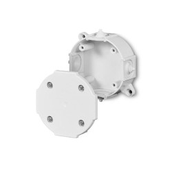 Puszka natynkowa hermetyczna IP41 okrągła 80x34 biała 0211-00 Elektro-Plast