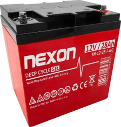 Akumulator VRLA żelowy 12V 28Ah (żywotność 12lat) TN-12-28-F-GC