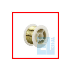 DRUT MOLIBDENOWY 0,1mm POZŁACANY 50m