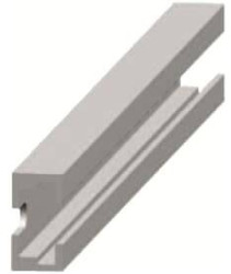 Striebel & John 2CPX046103R9999 Szyna profilowa aluminium 1 szt.