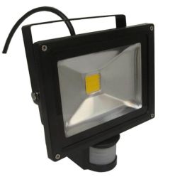 Halogen Naświetlacz LED 20W z Czujnikiem Ruchu B. Zimna,