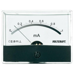 Voltcraft AM-86X65/1mA Analogue Panel Meter