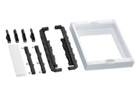 Zestaw dla gniazd typu D 300x250 mm na system szyn 60 mm univers N HC UC21D6 HAGER