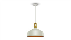 Lampa Wisząca Vt-7545 Modern Pendent Light Iron Biały Fi350 3765