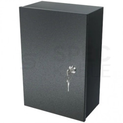 Obudowa metalowa szafka TPR-1M CATV 200x300x120mm czarna natynkowa