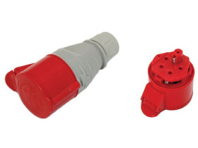 Gniazdo izolacyjne przenośne 32A/3/250V siłowe IP44 133 TAREL