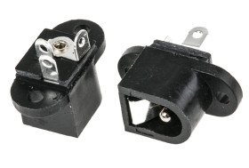 Gniazdo DC Gniazdo DC Montaż na płytce drukowanej 1.0A 12.0 V.