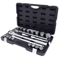 KS Tools 911.0721 3/4&quot; Socket Set, 21 Pcs 6 Point