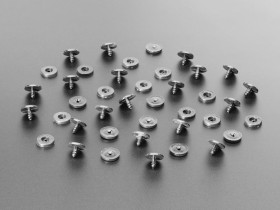 Adafruit Plastic Pop Rivets for Cardboard Crafts (20-pack)