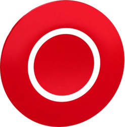 Cap, for pushbutton, ZBA7432