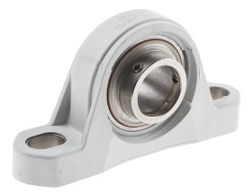 Łożysko ślizgowe dzielone, Stal nierdzewna, do użytku z Zespoły opraw Y i łożysk Y przeznaczone do linii obróbki