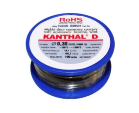 K KANTHAL-D0.80/0.10 K KANTHAL-D0.80/0.10