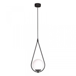 Lampa wisząca w kształcie łezki, do kuchni z serii NEVE BLACK K-4770 Kaja Lighting