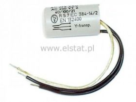 Kondensator przeciwzakłócen. 0,1uF+2x2,7nF ( 3P)