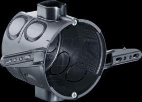 1556-62 One-gang junction box for nailing, depth 63 mm