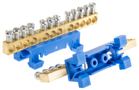 Szyna neutralna Szyna zerowa DBTI Entrelec