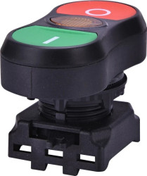 Napęd z guzikiem podwójnym podświetlany z pomarańczową listwą centralną EGTI-A 004771391