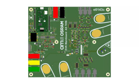 Zestaw rozwojowy czujników, AS7058, do uzytku z: AS7058, Zestaw testowy, AS7058_V4_Watch_PPG_ECG_BioZ, Czujnik