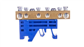 Zacisk Przyłączeniowy 2X16mm2, 4X4mm2 Niebieski Pe Z-3101 84004003